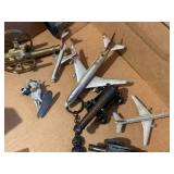 Vintage Die-Cast Airplanes Northwest Orient Cannons Metal Miniatures Fair