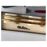 Vintage Parker Jotter Pens, Valaire Set & Pocket Compass in Boxes