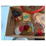 Vintage Mixed Collectibles Lot Sony Discman Panasonic Radio Locks More