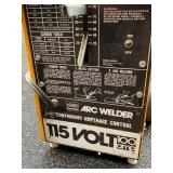 Montgomery Ward Powr-Kraft Arc Welder 115V 100 Amp w/ Leads