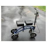 NOVA Knee Cruiser Knee Walker Scooter TKC-8 Blue w/ Hand Brake