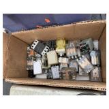 Vintage Electrical Parts Lot w/ Cornell-Dubilier Battery Eliminator