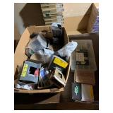 Mixed Hardware Fasteners & Plumbing Parts Lot w/ Organizer Grip Fast