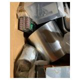 Mixed Hardware Fasteners & Plumbing Parts Lot w/ Organizer Grip Fast