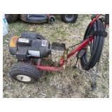 NorthStar Electric Pressure Washer Cart Unit w/ Hose Wand CAT Pump