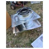 Hearth & Home DVP-WS 5x8 Direct Vent Roof Flashing Cap Kit Open Box