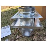 Hearth & Home DVP-WS 5x8 Direct Vent Roof Flashing Cap Kit Open Box