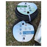 Flexon Soaker Hose Lot w/ Lawn Belt Sprinkler System Boxes 50 Ft