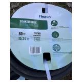 Flexon Soaker Hose Lot w/ Lawn Belt Sprinkler System Boxes 50 Ft
