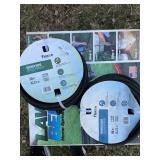 Flexon Soaker Hose Lot w/ Lawn Belt Sprinkler System Boxes 50 Ft