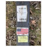 10 Cu Ft Tow-Behind Dump Cart Lawn Garden Utility Trailer Good