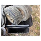 Golf Cart Utility Bed Parts Lot Wheels Mats Bins Body Panels