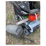 EGO 56V 20in Lawn Mower w/ Bag + Homelite XL-12 Chainsaw Lot
