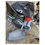 EGO 56V 20in Lawn Mower w/ Bag + Homelite XL-12 Chainsaw Lot