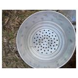 Vintage Brass Planter Aluminum Steamer Pot Glass Lid Housewares Lot