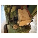 Speedaire Portable Air Compressor Horizontal Tank Shop Unit See Photos