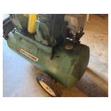 Speedaire Portable Air Compressor Horizontal Tank Shop Unit See Photos
