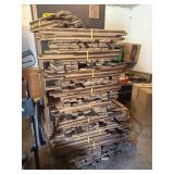 Large Lot Reclaimed Hardwood Flooring & Trim Mixed Profiles Local Pickup