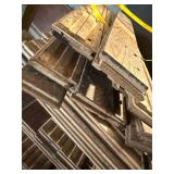 Large Lot Reclaimed Hardwood Flooring & Trim Mixed Profiles Local Pickup