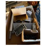 Electrical Supplies Lot Southwire UF-B Wire Fish Tape Boxes Switches