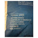 All-Star Concrete Mix 60 lb Bags Bulk Lot on Cart Local Pickup