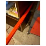 Mid Century Modern Sliding Glass Door Cabinet Console 35in High