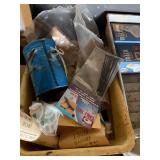 Test Rite Rolling Tool Cabinet Chest 3 Drawer Red Gray w/ Contents