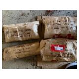 Test Rite Rolling Tool Cabinet Chest 3 Drawer Red Gray w/ Contents