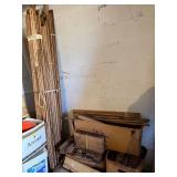 Reclaimed Oak Hardwood Flooring & Trim Mixed Lot Tongue Groove Boards
