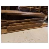Reclaimed Oak Hardwood Flooring & Trim Mixed Lot Tongue Groove Boards