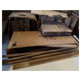 Reclaimed Oak Hardwood Flooring & Trim Mixed Lot Tongue Groove Boards