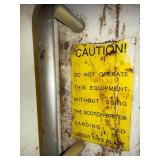 Rental Squar-Buff 600 Floor Sander Buffer w Pads Untested Good