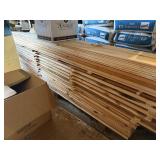 Mixed Tongue & Groove Wood Boards Lumber Lot Unfinished Trim Paneling