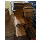 Mixed Tongue & Groove Wood Boards Lumber Lot Unfinished Trim Paneling