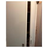 Beige Metal Storage Cabinet Locking 2 Door Utility Cupboard Good