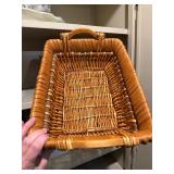 Mixed Kitchenware Lot Corsica La Province Dishes Glass Basket Serveware