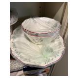 Mixed Kitchenware Lot Corsica La Province Dishes Glass Basket Serveware