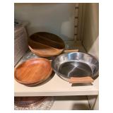 Mixed Kitchenware Lot Corsica La Province Dishes Glass Basket Serveware