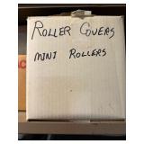 Mixed Paint Supplies Lot Roller Covers Brushes Stain Finish Assortment