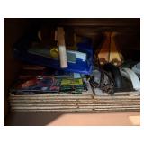 Mixed Paint Supplies Lot Roller Covers Brushes Stain Finish Assortment