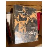 Mixed Vintage & Modern Book Lot Fiction Cookbooks Reference 2 Boxes