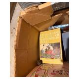 Mixed Vintage & Modern Book Lot Fiction Cookbooks Reference 2 Boxes