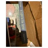 Mixed Vintage & Modern Book Lot Fiction Cookbooks Reference 2 Boxes