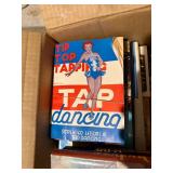 Mixed Vintage & Modern Book Lot Fiction Cookbooks Reference 2 Boxes