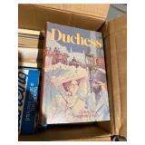 Mixed Vintage & Modern Book Lot Fiction Cookbooks Reference 2 Boxes