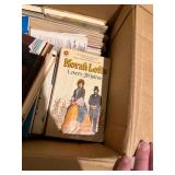 Mixed Vintage & Modern Book Lot Fiction Cookbooks Reference 2 Boxes