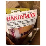 Mixed Vintage & Modern Book Lot Fiction Cookbooks Reference 2 Boxes