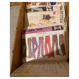 Staxon Steel 10 Drawer Filing Cabinet w/ Vintage Sewing Patterns