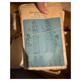 Vintage Sewing Pattern Lot Simplicity Marian Martin Mixed Ephemera