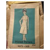 Vintage Sewing Pattern Lot Simplicity Marian Martin Mixed Ephemera